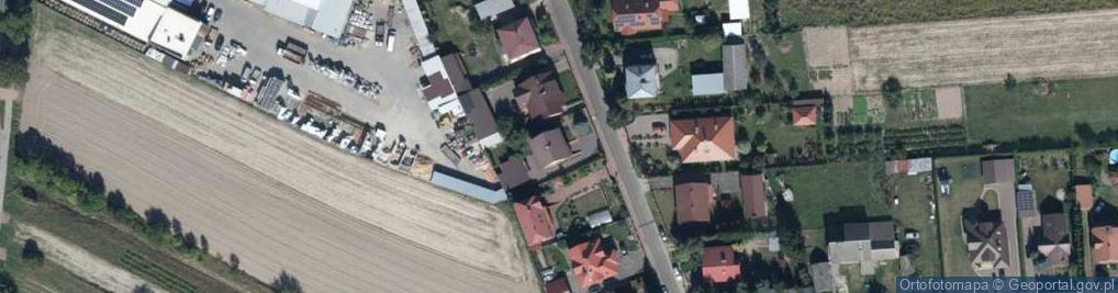 Zdjęcie satelitarne Zielona ul.