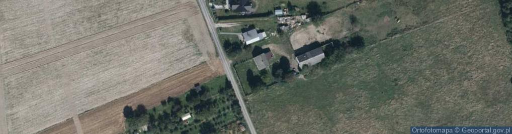 Zdjęcie satelitarne Zielona ul.