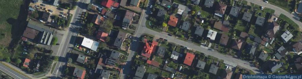 Zdjęcie satelitarne Zielona ul.