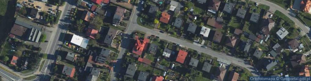 Zdjęcie satelitarne Zielona ul.