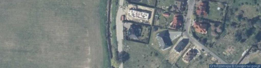 Zdjęcie satelitarne Zielona ul.