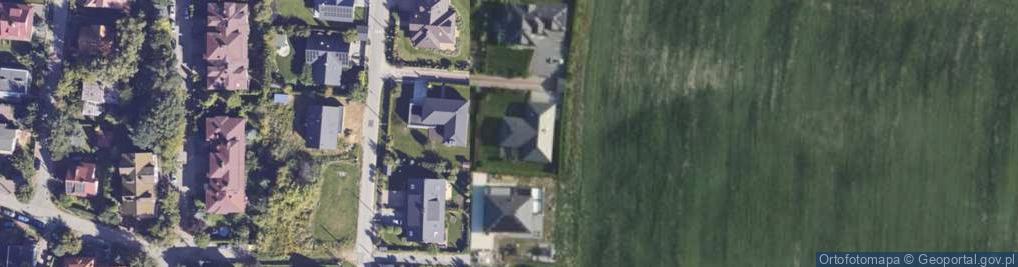 Zdjęcie satelitarne Zielona ul.