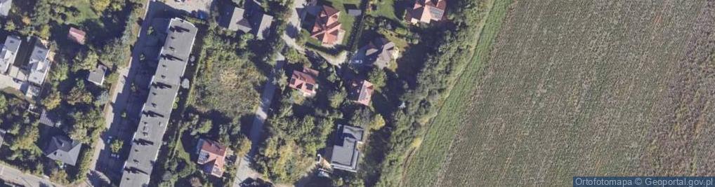 Zdjęcie satelitarne Zielona ul.