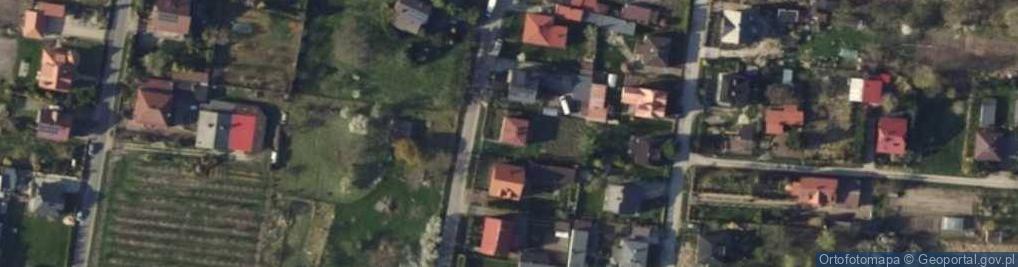 Zdjęcie satelitarne Zielona ul.