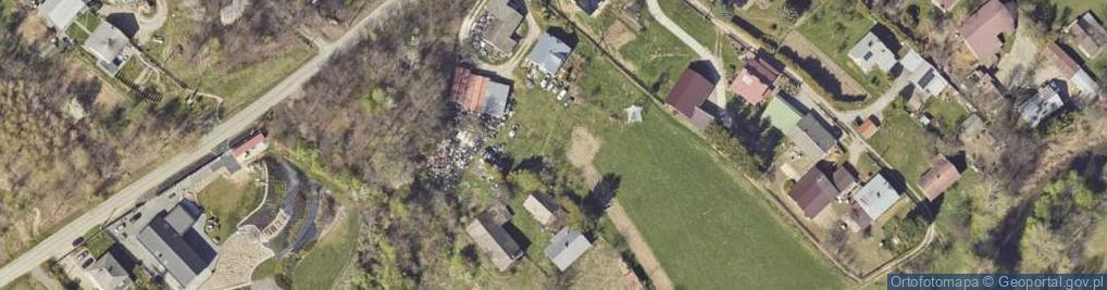 Zdjęcie satelitarne Zielona ul.