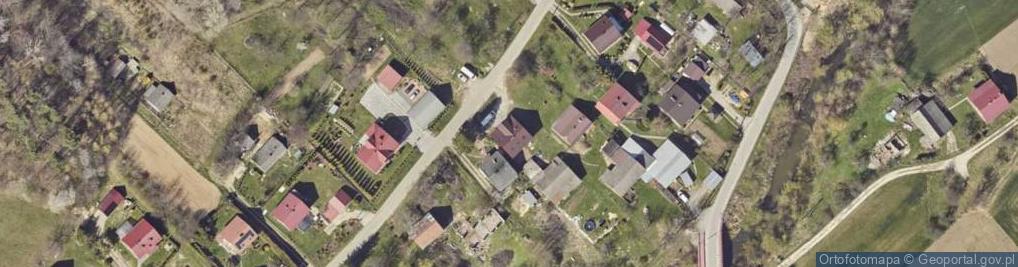 Zdjęcie satelitarne Zielona ul.