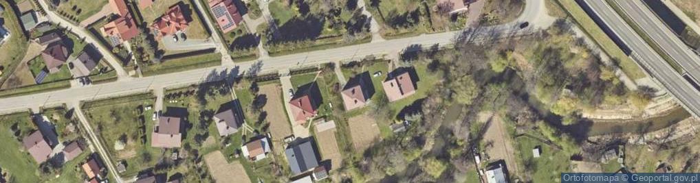 Zdjęcie satelitarne Zielona ul.