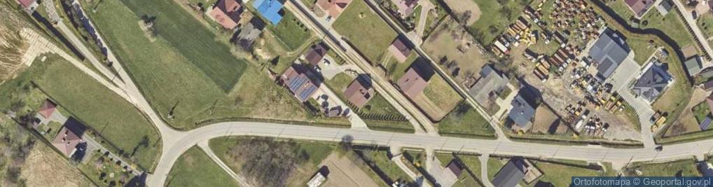 Zdjęcie satelitarne Zielona ul.