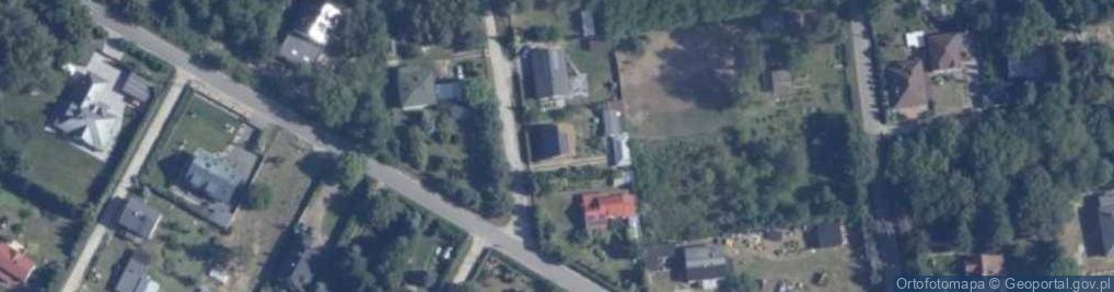 Zdjęcie satelitarne Zielona ul.