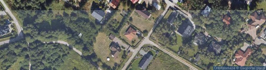 Zdjęcie satelitarne Zielony Zakątek ul.