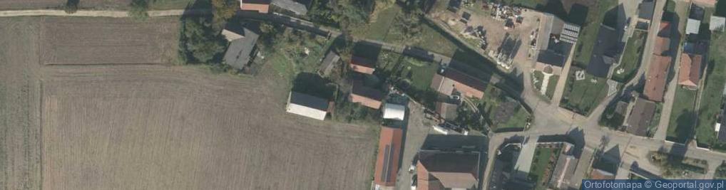 Zdjęcie satelitarne Zielona ul.