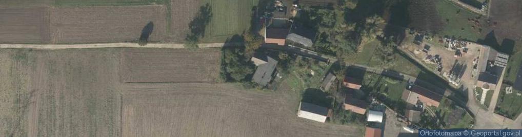 Zdjęcie satelitarne Zielona ul.