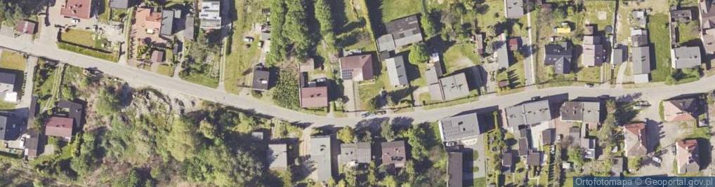 Zdjęcie satelitarne Zielona ul.
