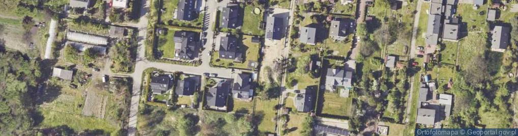 Zdjęcie satelitarne Zielona ul.