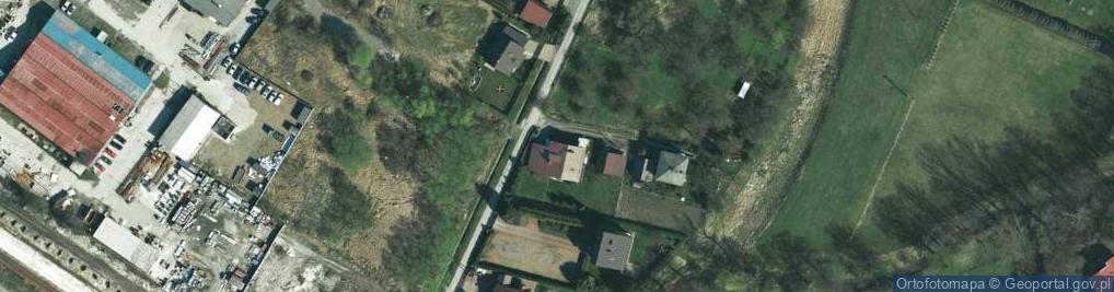 Zdjęcie satelitarne Zielona ul.