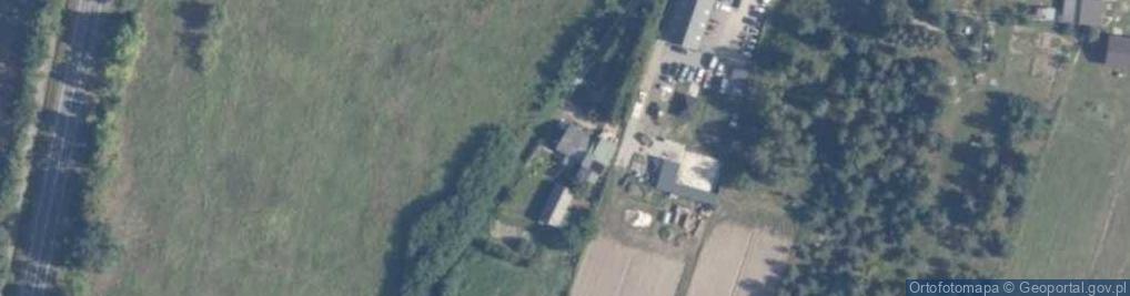 Zdjęcie satelitarne Zielona Droga ul.