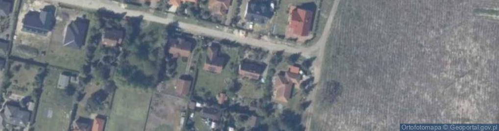 Zdjęcie satelitarne Zielona ul.