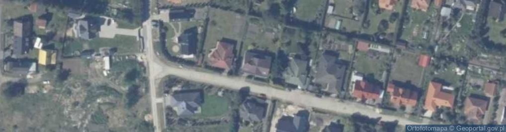 Zdjęcie satelitarne Zielona ul.