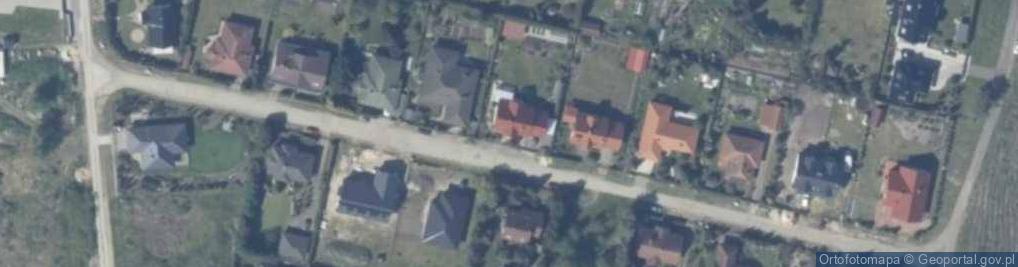 Zdjęcie satelitarne Zielona ul.