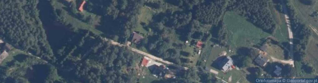 Zdjęcie satelitarne Zielona ul.