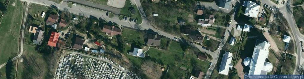 Zdjęcie satelitarne Zielona ul.