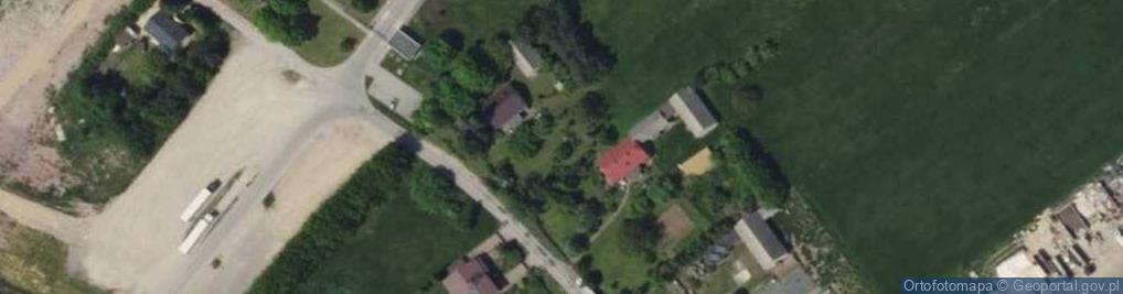 Zdjęcie satelitarne Zielona ul.