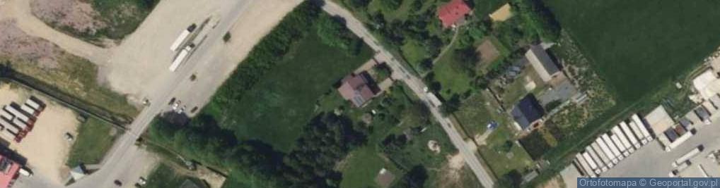 Zdjęcie satelitarne Zielona ul.