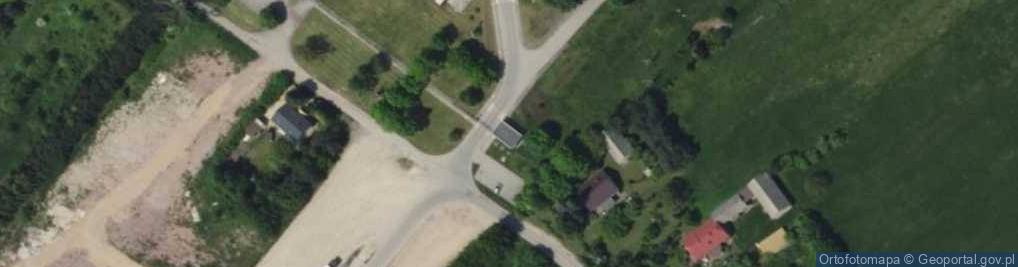 Zdjęcie satelitarne Zielona ul.