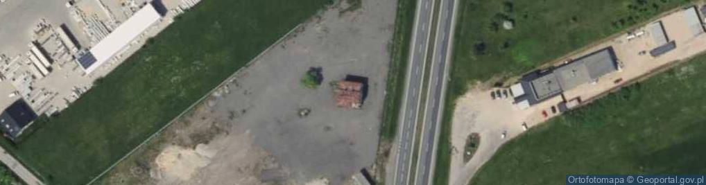 Zdjęcie satelitarne Zielona ul.