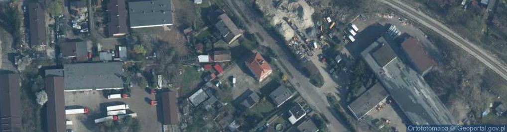 Zdjęcie satelitarne Zielona ul.