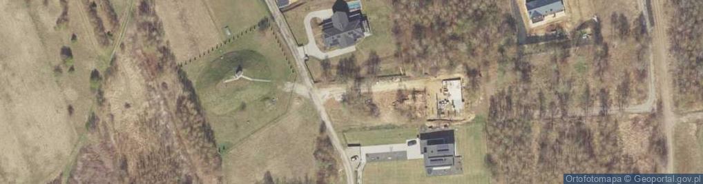 Zdjęcie satelitarne Zielone Wzgórze ul.