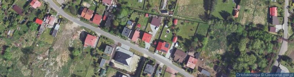 Zdjęcie satelitarne Zielona ul.