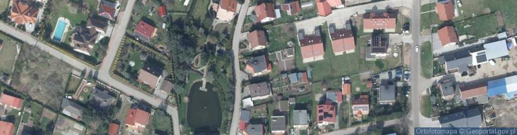 Zdjęcie satelitarne Zielona ul.