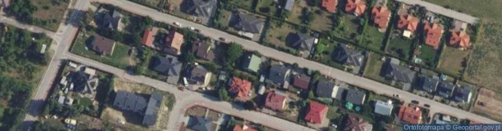 Zdjęcie satelitarne Zielona ul.