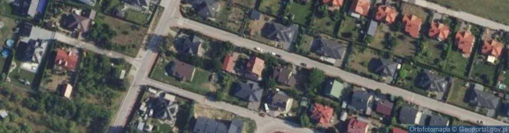 Zdjęcie satelitarne Zielona ul.