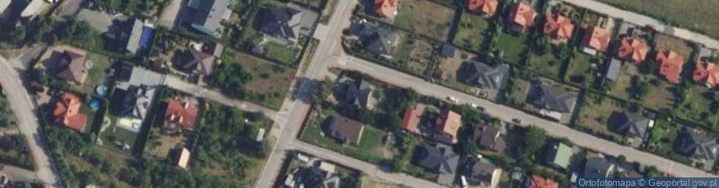 Zdjęcie satelitarne Zielona ul.