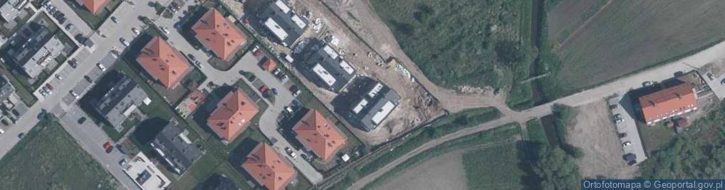 Zdjęcie satelitarne Ziemska ul.