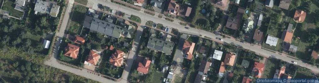 Zdjęcie satelitarne Zielna ul.