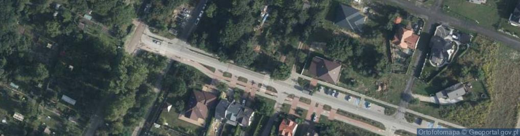 Zdjęcie satelitarne Zielna ul.