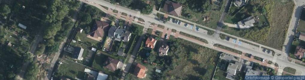 Zdjęcie satelitarne Zielna ul.