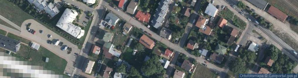 Zdjęcie satelitarne Zielona ul.