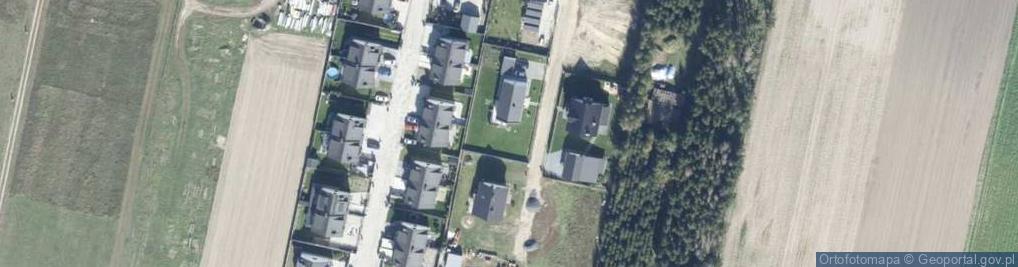 Zdjęcie satelitarne Zielona ul.