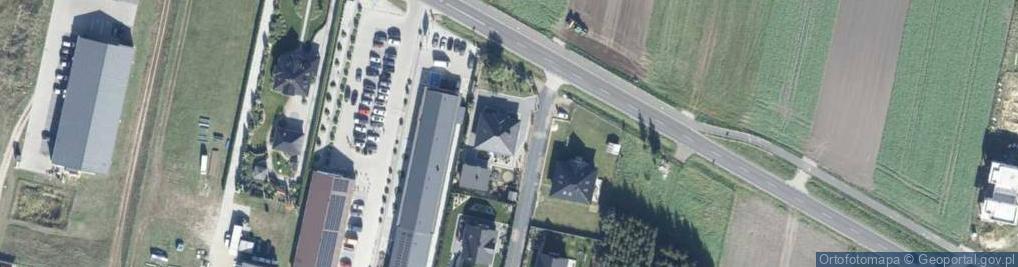 Zdjęcie satelitarne Zielona ul.