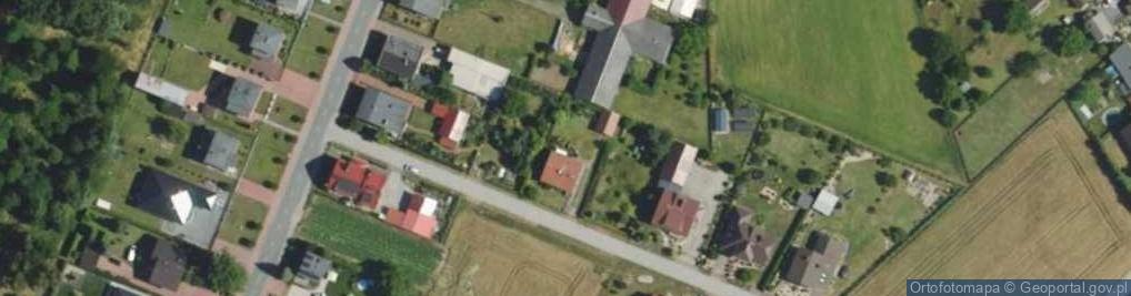 Zdjęcie satelitarne Zielona ul.