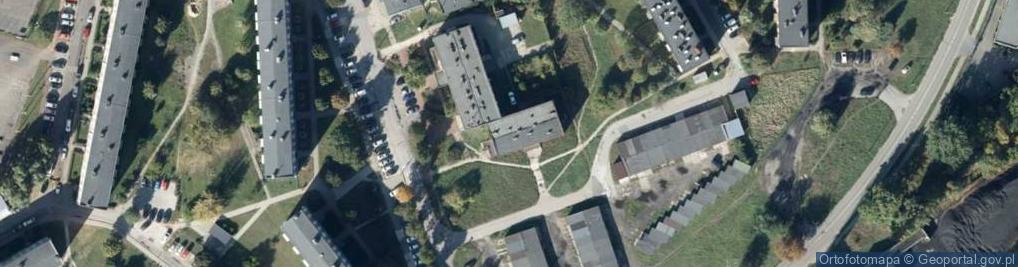 Zdjęcie satelitarne Zielna ul.