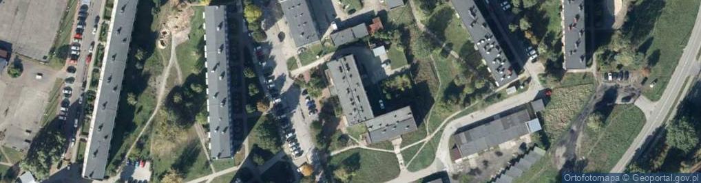 Zdjęcie satelitarne Zielna ul.