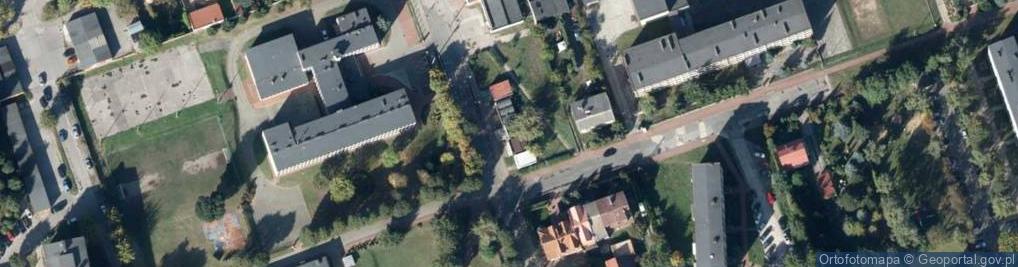 Zdjęcie satelitarne Zielna ul.