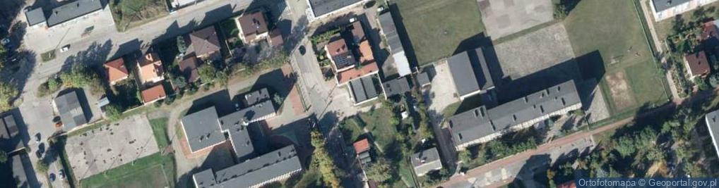 Zdjęcie satelitarne Zielna ul.