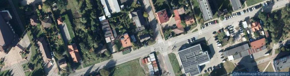 Zdjęcie satelitarne Zielna ul.