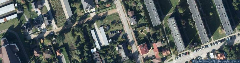 Zdjęcie satelitarne Zielna ul.